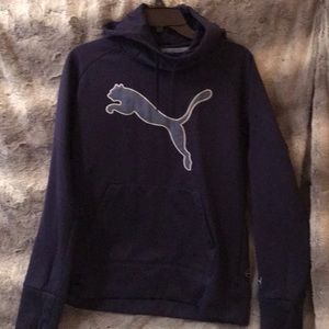 PUMA cowel-neck hoodie!